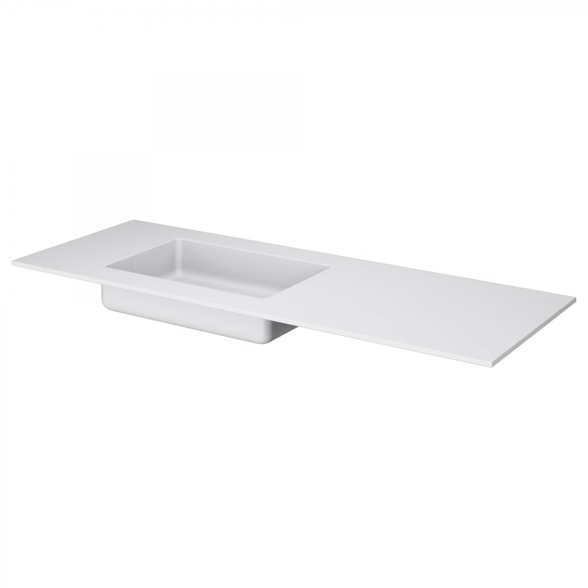 Раковина ArmadiArt Quatro 793-140-W 1410*520 мм (белый)