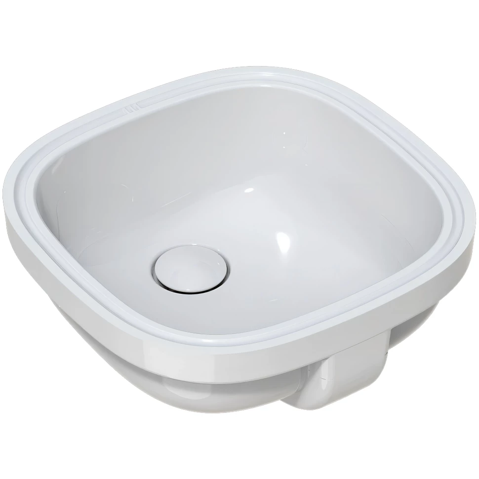 Раковина встраиваемая Arrow AP41011B 460*460 мм (белый)