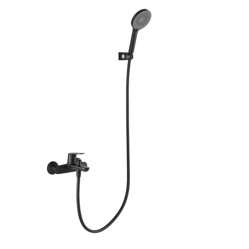 Смеситель для ванны с душем Arrow AG3609MB (чёрный матовый)