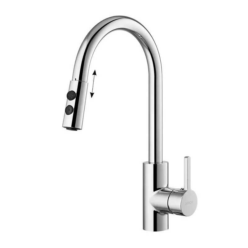 Смеситель для кухни Arrow AG4506 (хром)