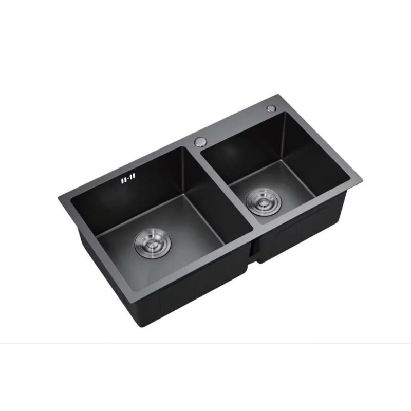 Кухонная мойка Arrow AG5552 780*430 мм (титановый чёрный)
