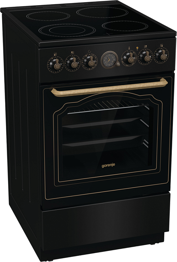 Электрическая плита Gorenje GECS5B70CLB (черный)