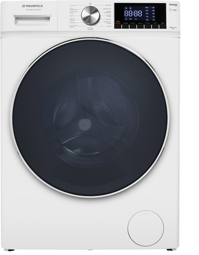 Стиральная машина Maunfeld MFWM1410WH02 10 кг (белый)
